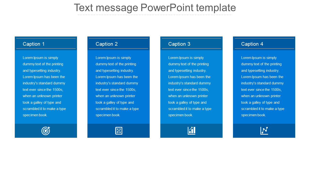 Free - Text Message PowerPoint Template and Google Slides Themes